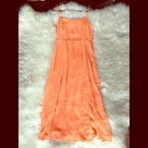 Aritzia Wilfred Destination Dress - Papaya Size 8
